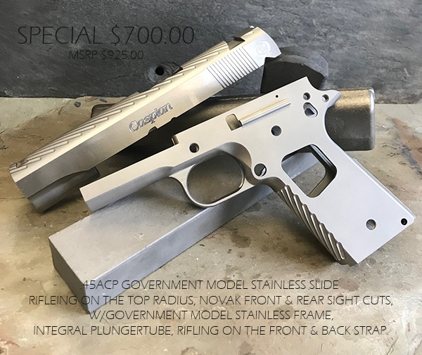 Caspian Arms Serving the custom pistolsmith since 1983